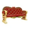 7 FT X 4 FT Santa Bench With Bow -The Christmas Palace 0671400070b