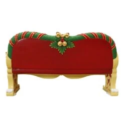 7 FT X 4 FT Santa Bench With Bow -The Christmas Palace 0671400070e