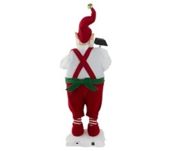 2 FT Animated Elf Santa With Hammer -The Christmas Palace 0671401824c