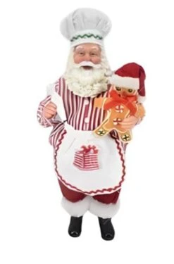 2 FT Red & White Santa With Bear
