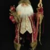2 FT Burgundy & Gold Santa Claus -The Christmas Palace 0671401941