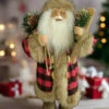 2 FT Plaid Santa Claus 2 2 FT Plaid Santa Claus -The Christmas Palace 0671401944 eef3ab1d 625c 41ad 9d2b af090f209135