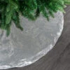 48" Silver Sequin Tree Skirt -The Christmas Palace 0671402105B