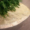 48" Golden Mesh Filigree Tree Skirt 2 48" Golden Mesh Filigree Tree Skirt -The Christmas Palace 0671402108