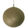 8" Gold Sequin Ball Set Of 4 1 8" Gold Sequin Ball Set Of 4 -The Christmas Palace 0671403392a