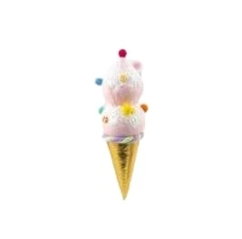 9" Double Scooped Gumball Ice Cream Set Of 6 4 9" Double Scooped Gumball Ice Cream Set Of 6 - Image 2