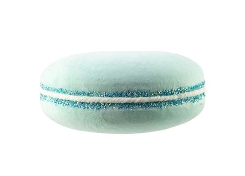 6" Blue Macaron Set Of 2 4 6" Blue Macaron Set Of 2 - Image 2