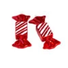 8" Red & White Candy Ornament Set Of 6 -The Christmas Palace 0671407553