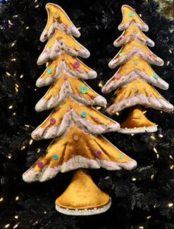 17" Brown Flocked Tree -The Christmas Palace 0671408328WEB1