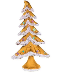 26" Brown Flocked Tree