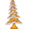 17" Brown Flocked Tree -The Christmas Palace 0671408329 1