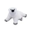 8" Polar Bear Laying Down -The Christmas Palace 0671408389