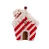 7" Peppermint Candy Gingerbread House Ornament Set Of 4 -The Christmas Palace 0671408422