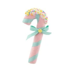 30" Pastel Pink Sprinkled Candy Cane