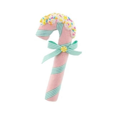 30" Pastel Pink Sprinkled Candy Cane 3 30" Pastel Pink Sprinkled Candy Cane