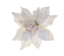 21" Giant Poinsettia Set Of 2 -The Christmas Palace 0671409661B