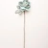 28" Ice Blue Rose Stem Set Of 6 -The Christmas Palace 0671409687