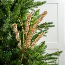 27" Glitter Spray Set Of 6 -The Christmas Palace 0671409866 2