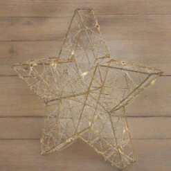 11.5" Gold Battery Operated Star
