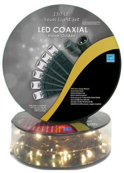 50 FT 150 LED 5MM Concave Coaxial Light Set