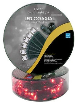 50 FT 150 LED 5MM Concave Coaxial Light Set -The Christmas Palace 0671471153