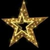 3 FT X 3 FT Cool White & Warm White LED 5 Point Star -The Christmas Palace 0671499228