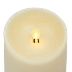 8.75" Ivory Flameless Candle Pillar 8 8.75" Ivory Flameless Candle Pillar -The Christmas Palace 1207802355d