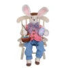 Karen Didion 22" Artist Bunny With Chair -The Christmas Palace 1393602667B