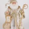 Karen Didion Originals Gold Elegance Santa -The Christmas Palace 1393602892