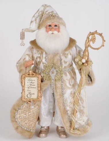 Karen Didion Originals Gold Elegance Santa 3 Karen Didion Originals Gold Elegance Santa