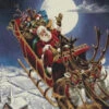 65'' X 92'' Santa's Big Night -The Christmas Palace 1596149880