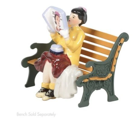 Snow Village Rockwells Cover Girl 3 Snow Village Rockwells Cover Girl