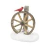 Village Accessory Cardinal Christmas Wagon Wheel -The Christmas Palace 2839930689