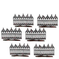 Halloween Accessoryn Spooky Wrought Iron Fence