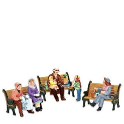 Snow Village Sitting In The Village