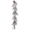 2 FT Snowy Pine Cone Garland -The Christmas Palace 4390266820