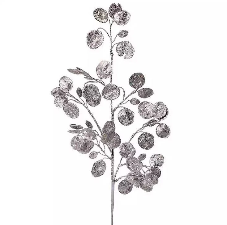 30" Glitter Leaf Spray Set Of 12 8 30" Glitter Leaf Spray Set Of 12 - Image 6