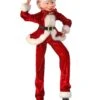 30" Red & White Elf -The Christmas Palace 4390303494A