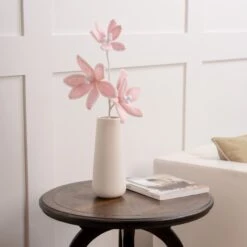 24" Pastel Candy Poinsettia Stem Set Of 6 -The Christmas Palace 4390310194 2