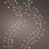 20 FT Compact 480 Micro LED Multicolor Silver Wire 8 Function Twinkle -The Christmas Palace 8720093266023