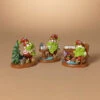 6" Grumpy Holiday Gnome Assorted Set Of 3 -The Christmas Palace 8729370852 1