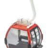 3" Red & Black Ski Lift Gondola 1:32 Scale 2 3" Red & Black Ski Lift Gondola 1:32 Scale -The Christmas Palace 9120036460454
