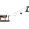 13 FT Black & Grey Luxe Ski Lift 1:32 Scale -The Christmas Palace 9120071234645